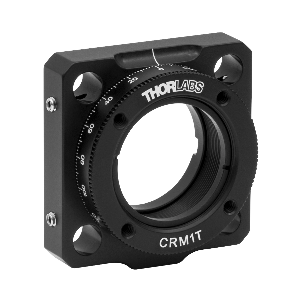 Thorlabs CRM1T笼式旋转安装座,用于Ø1英寸光学元件,SM1螺纹,8-32螺孔