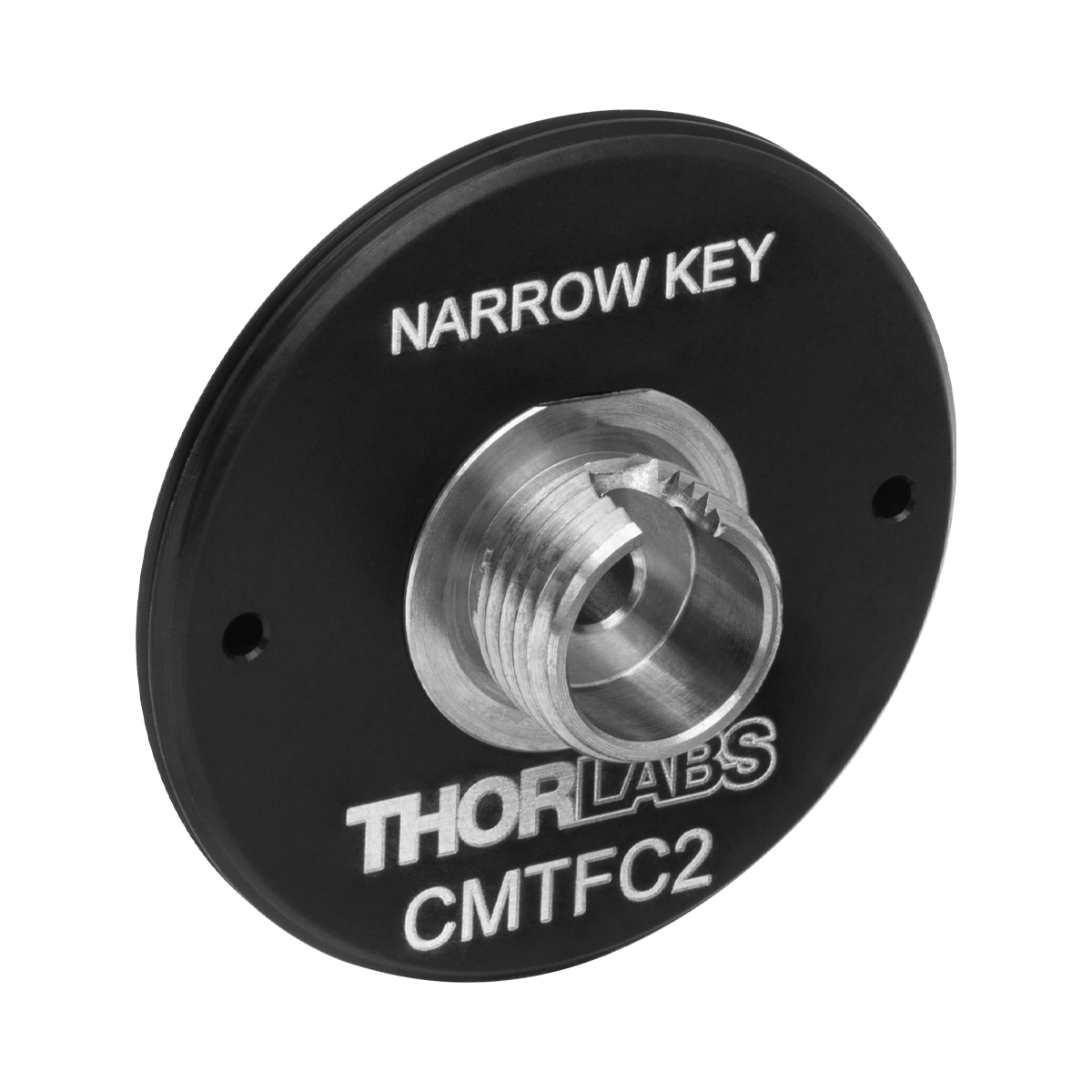 Thorlabs CMTFC2 带C-Mount(1.00"-32)螺纹的FC/PC光纤适配板,窄键(2.0mm)