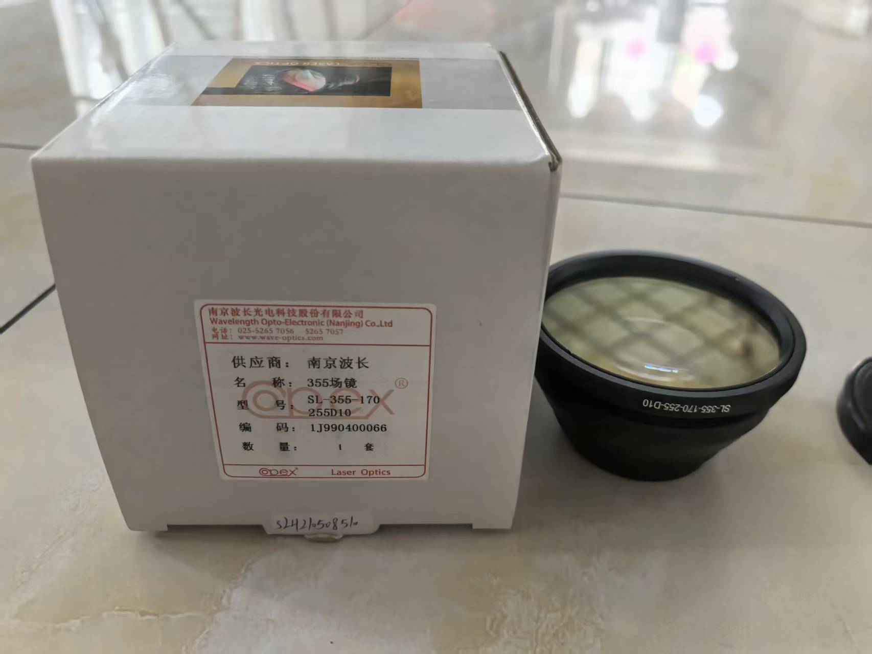 南京波长 SL-355-170-255-D10 355nm紫外F-Theta场镜 170×170mm - 图片 3
