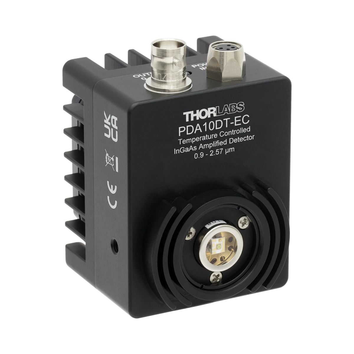 Thorlabs PDA10DT-EC 铟镓砷探测器 0.9-2.57µm Ø1mm