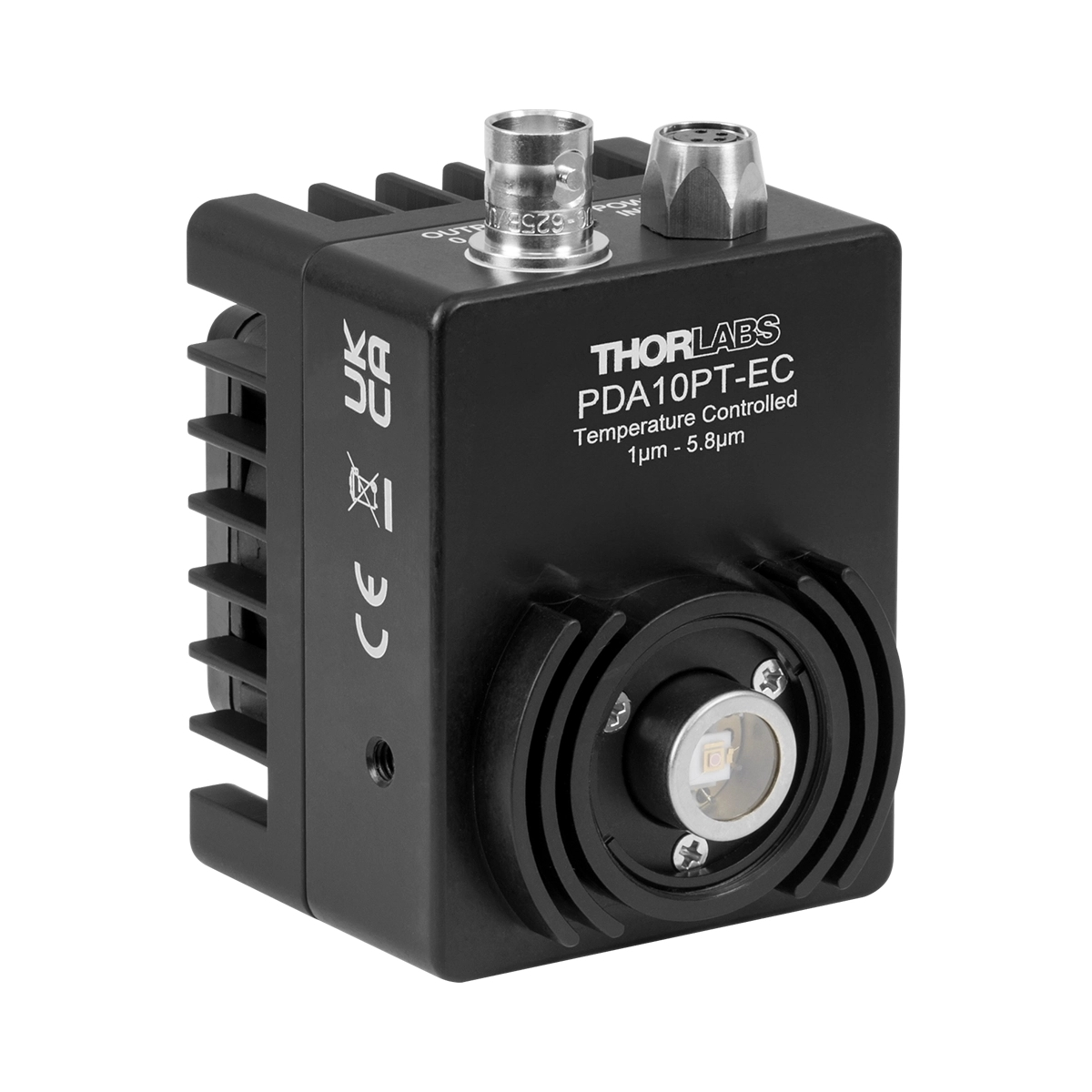 Thorlabs PDA10PT-EC 放大光电探测器 1.0-5.8µm Ø1mm