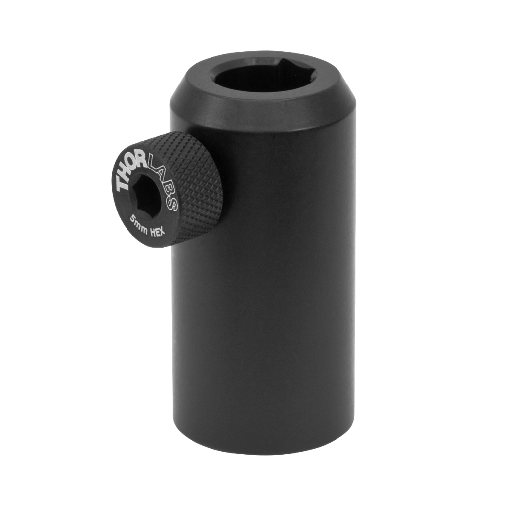 Thorlabs PH50/M Ø12.7 mm接杆支架,弹簧式六角锁定手拧螺丝,L=50 mm