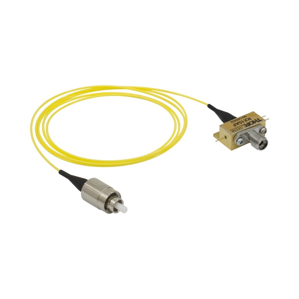 Thorlabs RX10AF 单模高速光接收器模块 10 GHz 850-1650nm 单模 FC/PC