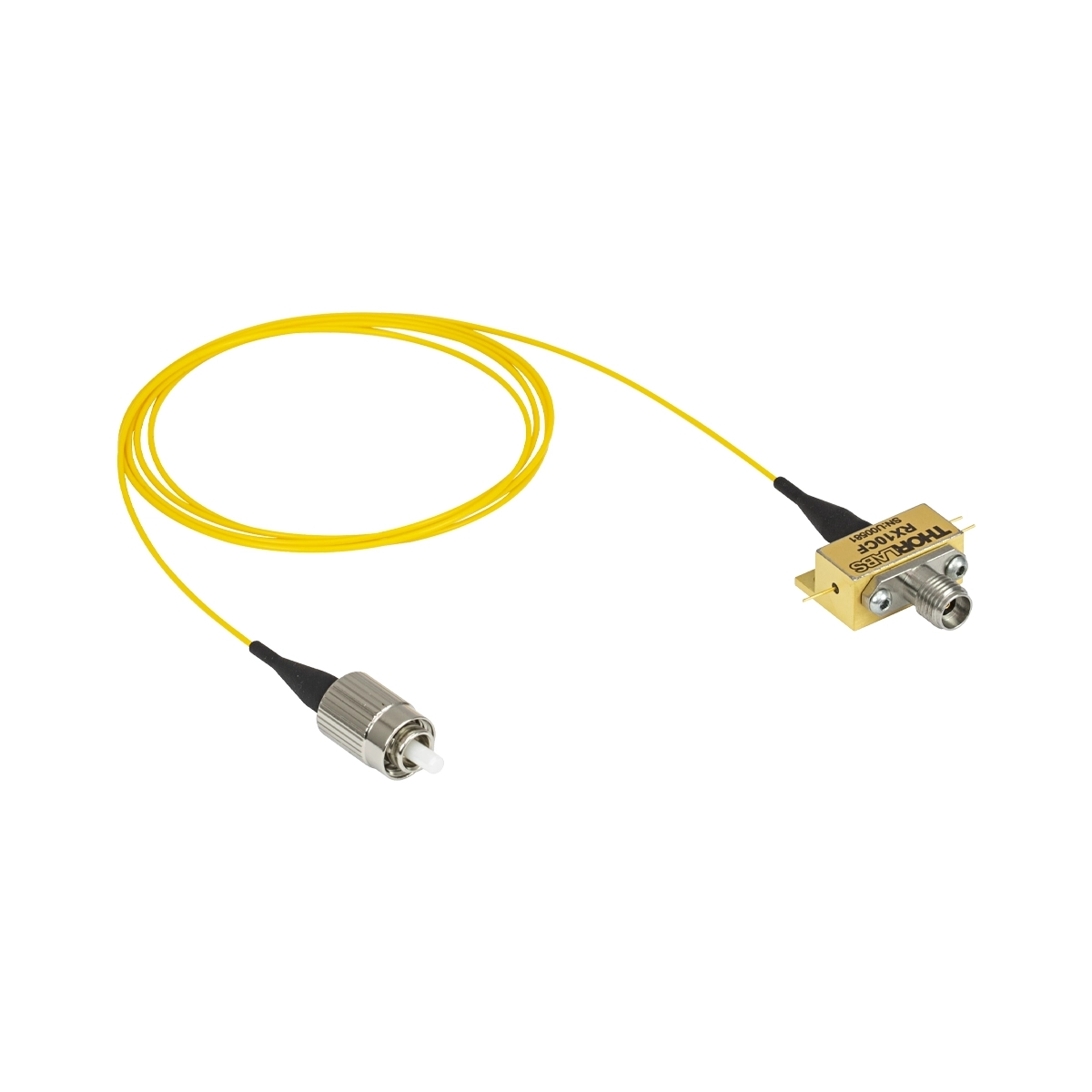 Thorlabs RX10CF 单模高速光接收器模块 10 GHz 700-870nm 单模 FC/PC