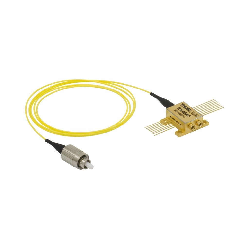 Thorlabs RX40AF 单模高速光接收器模块 40 GHz 1250-1650nm 单模 FC/PC