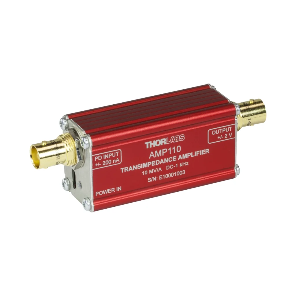 Thorlabs AMP110 跨阻放大器，用于光电二极管