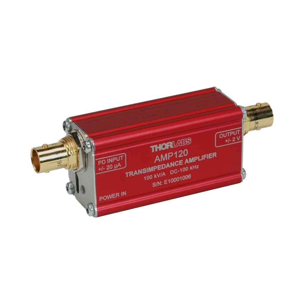 Thorlabs AMP120 跨阻放大器,用于光电二极管