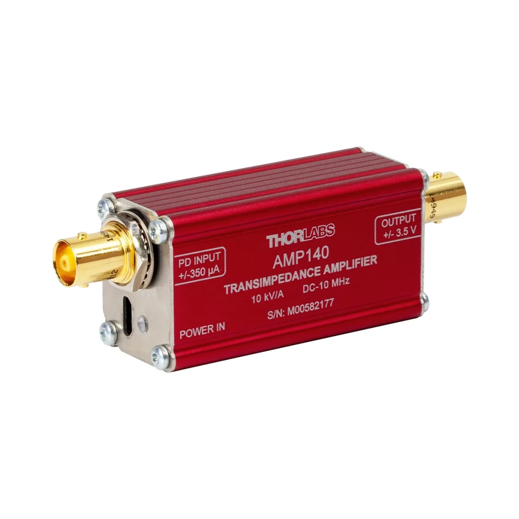 Thorlabs AMP140 跨阻放大器,用于光电二极管