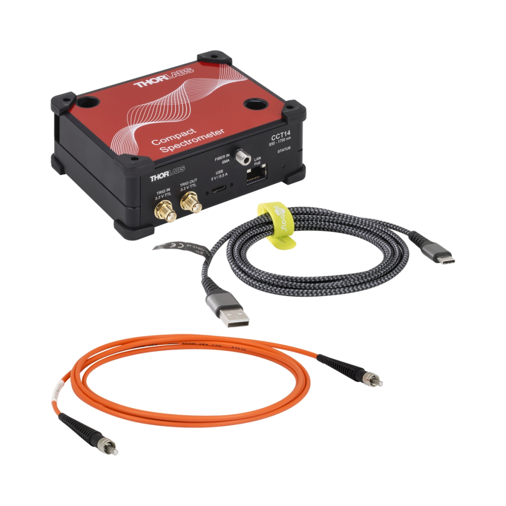 Thorlabs CCT14，小型CMOS光谱仪，950 - 1700 nm