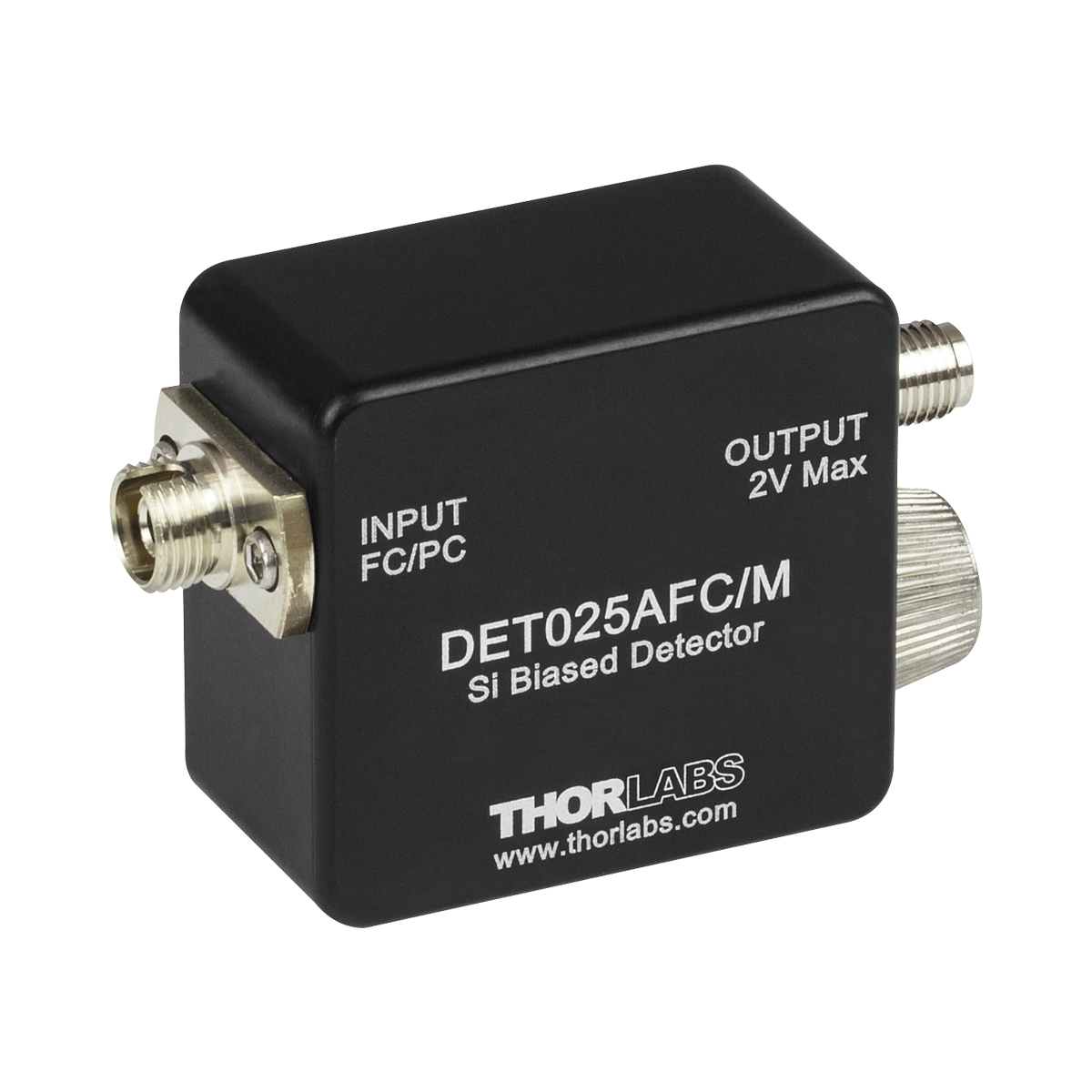 Thorlabs DET025AFC/M 高速光纤耦合探测器 400-1100nm 1-5GHz