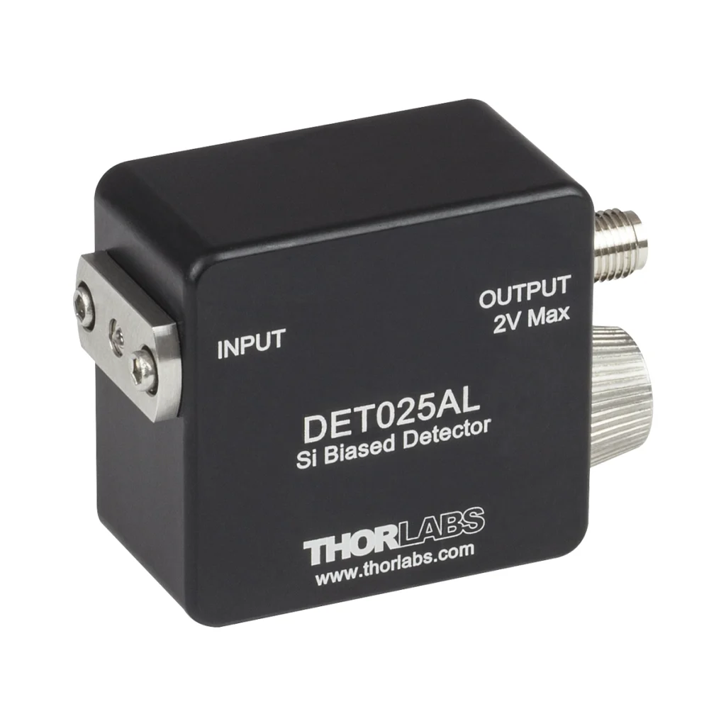 Thorlabs DET025AL 高速自由空间探测器 400-1100nm 70ps上升