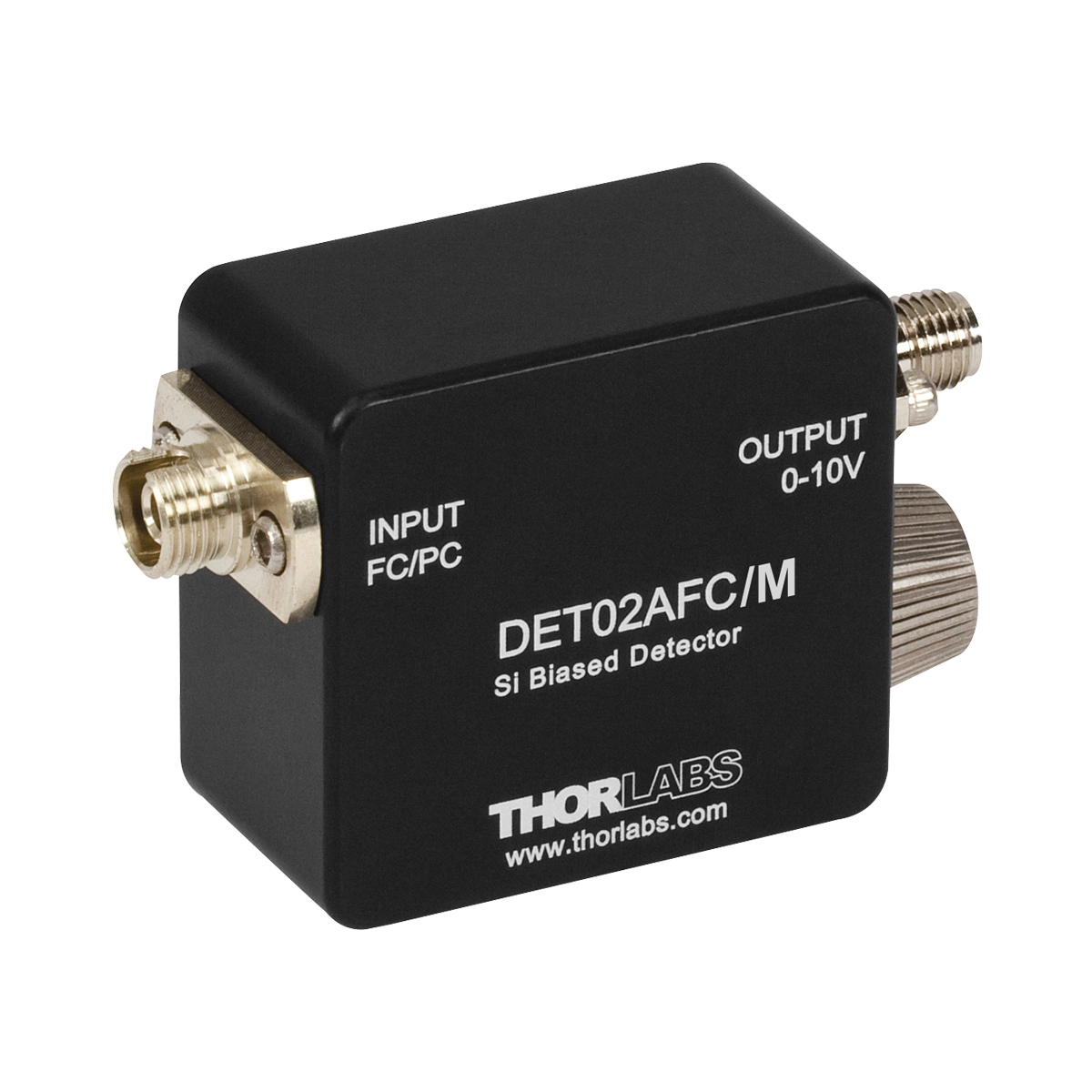 Thorlabs DET02AFC/M 高速光纤耦合探测器 400-1100nm 1-5GHz