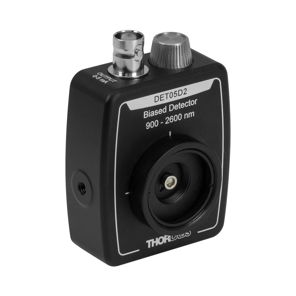 Thorlabs DET05D2 自由空间偏压光电探测器 200-2.6μm 720ps上升