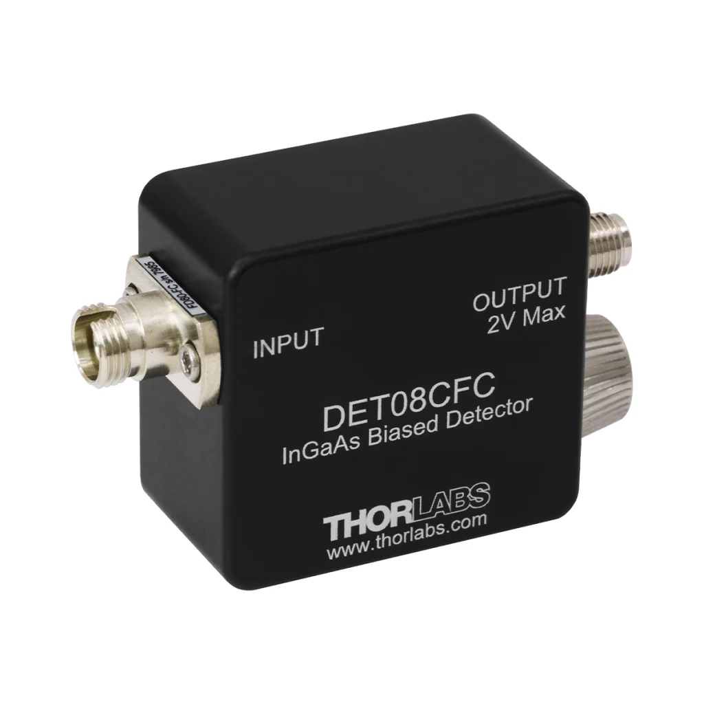 Thorlabs DET08CFC 高速光纤耦合探测器 400-1100nm 1-5GHz