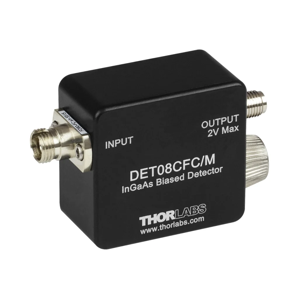 Thorlabs DET08CFC/M 高速光纤耦合探测器 400-1100nm 1-5GHz