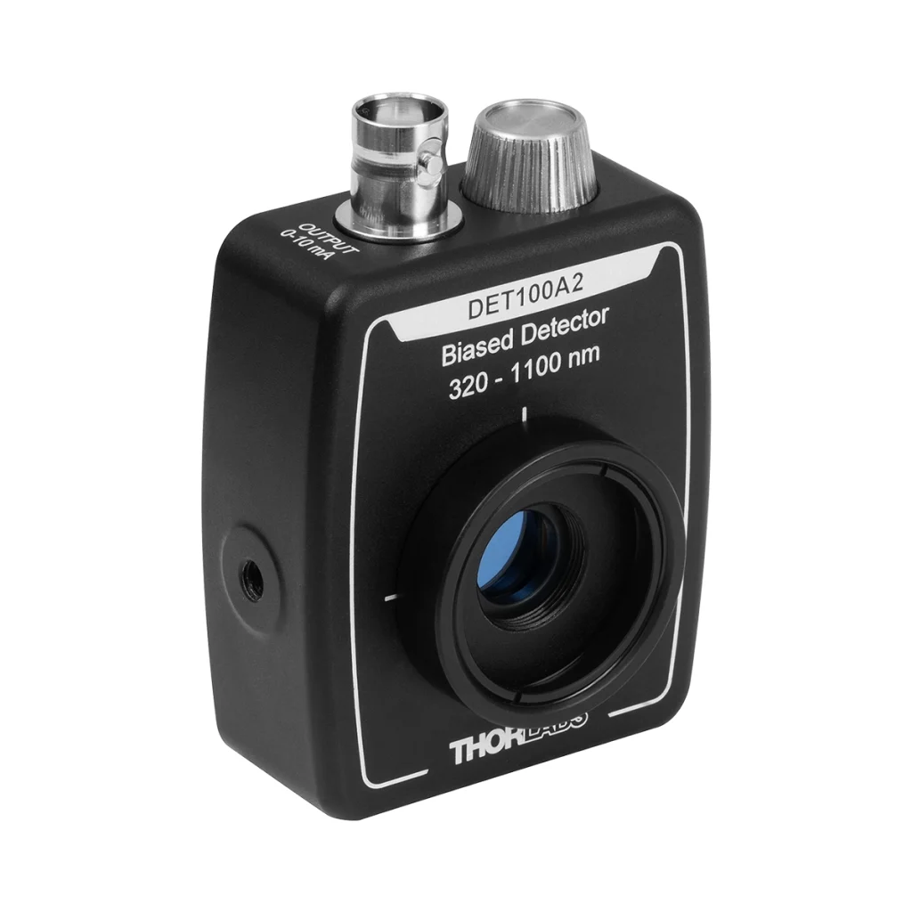 Thorlabs DET100A2 自由空间偏压光电探测器 200-2.6nm 720ps上升