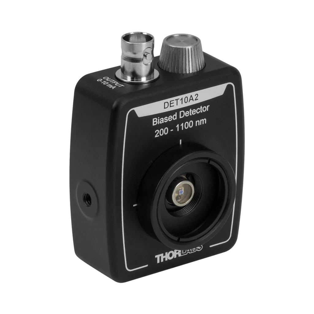 Thorlabs DET10A2 自由空间偏压光电探测器 200-2.6nm 720ps上升