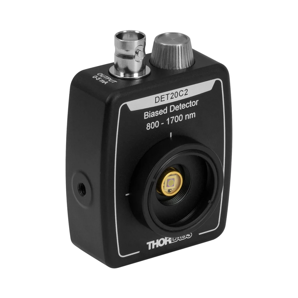 Thorlabs DET20C2 自由空间偏压光电探测器 200-2.6μm 720ps上升