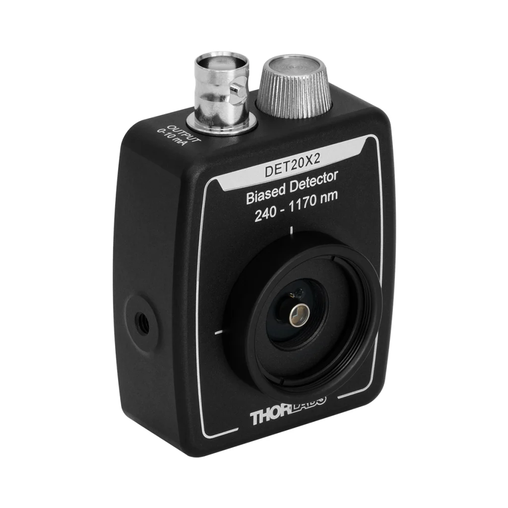 Thorlabs DET20X2 自由空间偏压光电探测器 200-2.6μm 720ps上升
