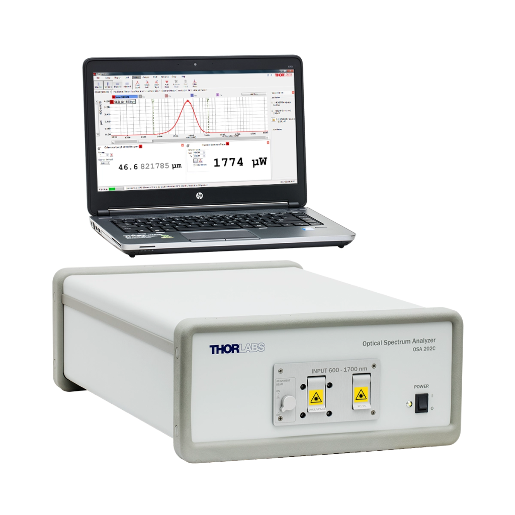 Thorlabs OSA202C,傅里叶变换光谱分析仪,600 - 1700 nm