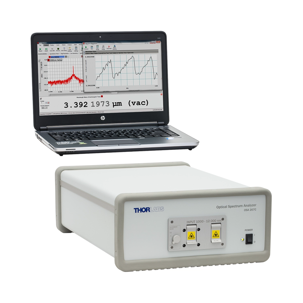Thorlabs OSA207C,傅里叶变换红外光谱仪,1.0 - 12.0 µm