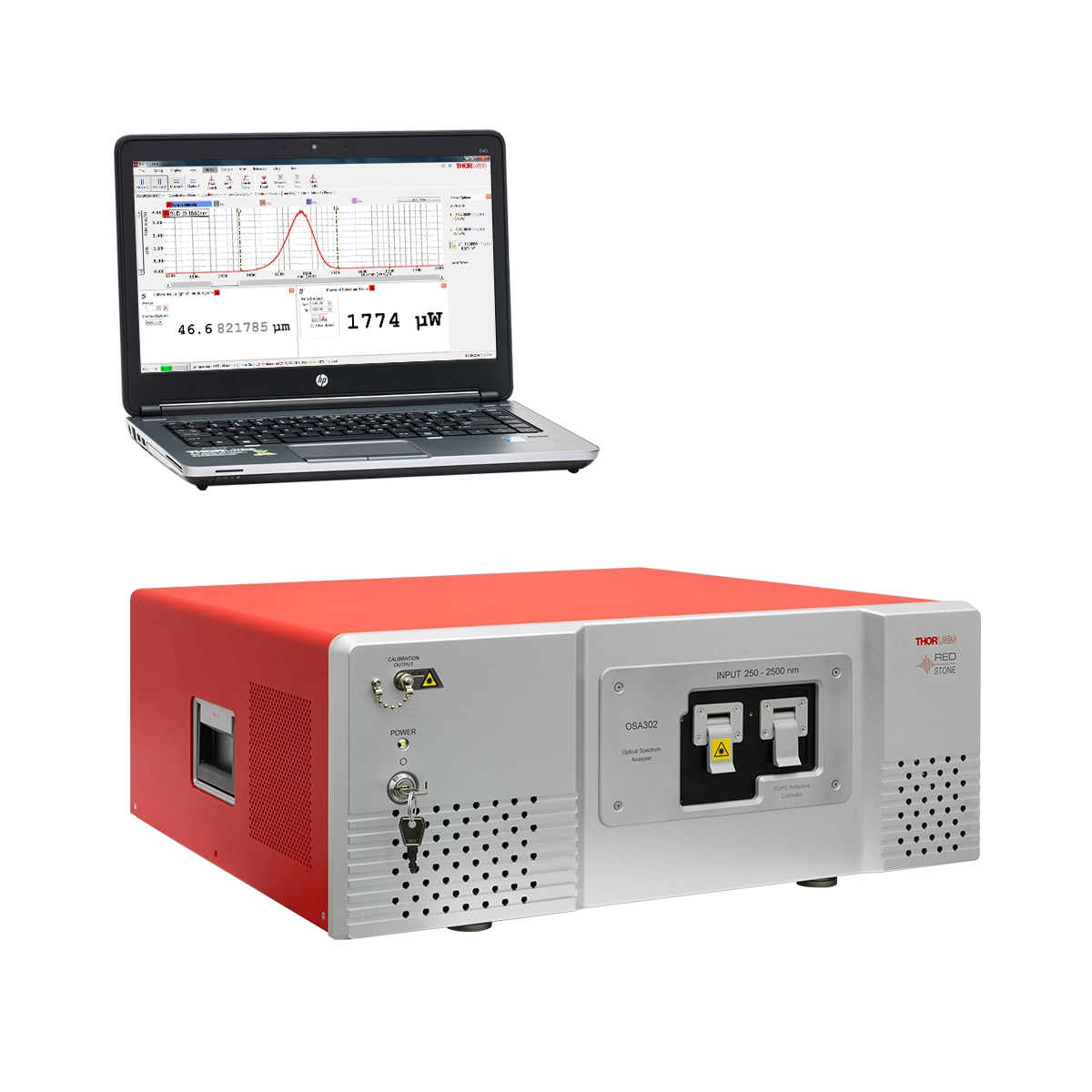 Thorlabs OSA302,Redstone傅里叶变换红外光谱仪,250 nm - 2.5 µm