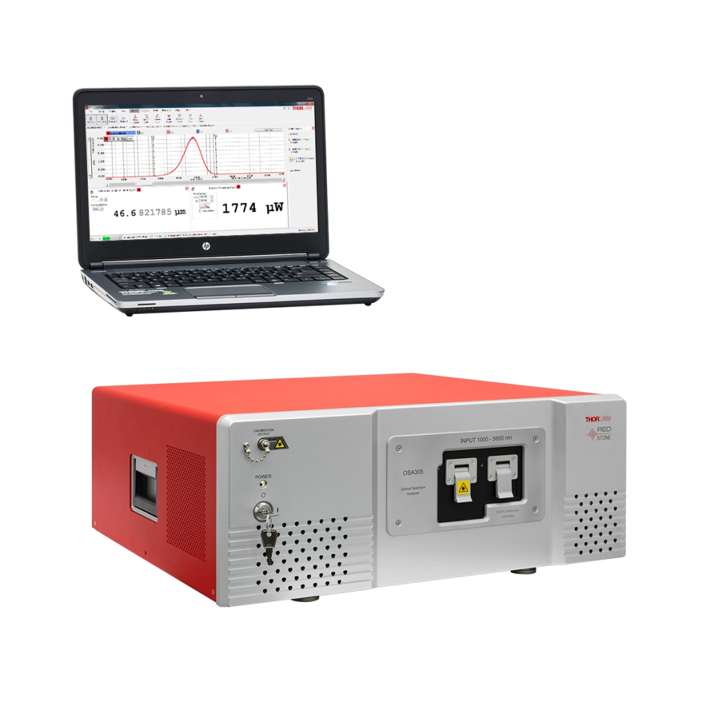 Thorlabs OSA305,Redstone傅里叶变换红外光谱仪,1.0 - 5.6 µm