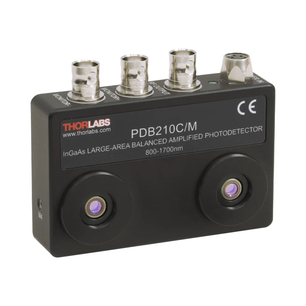 Thorlabs PDB210C/M 平衡探测器 800-1700nm Ø3mm