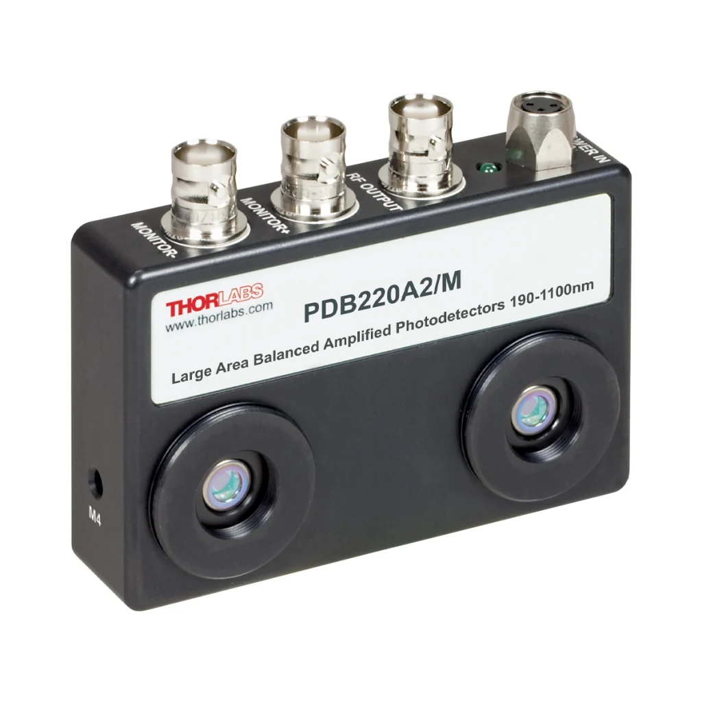 Thorlabs PDB220A2/M 平衡探测器 190-1100nm Ø4.1mm