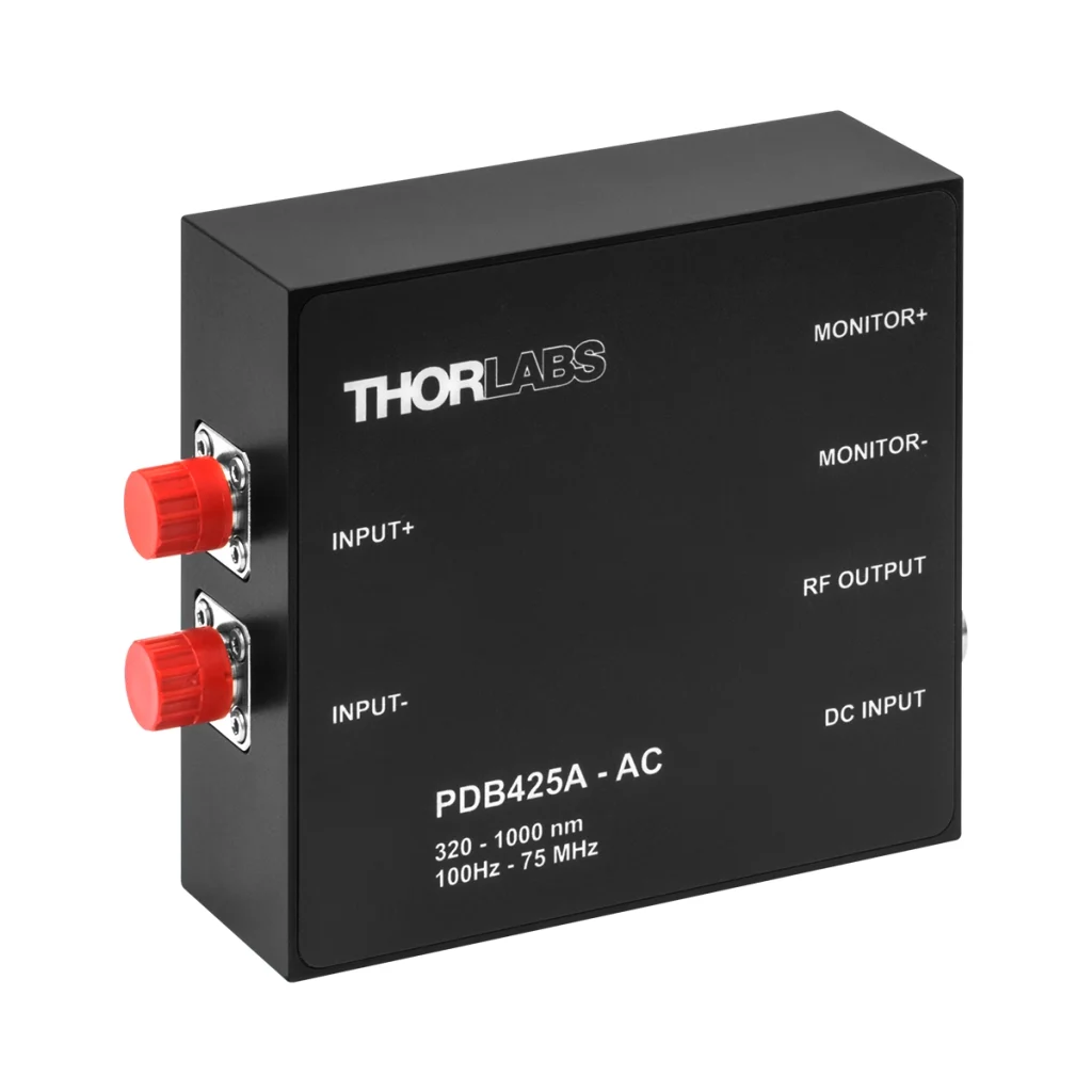 Thorlabs PDB425A-AC 平衡探测器 320-1000nm 75MHz