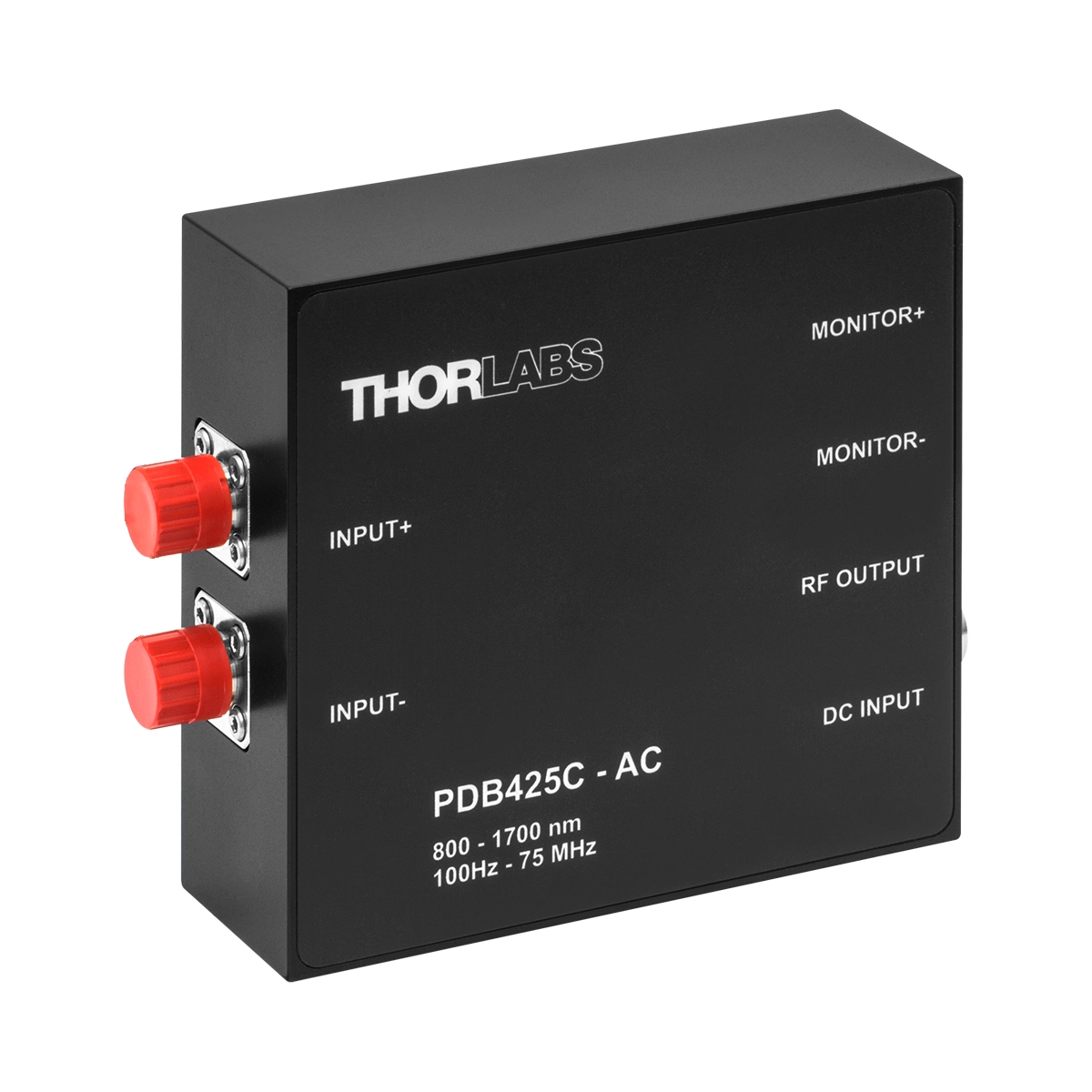 Thorlabs PDB425C-AC 平衡探测器 800-1700nm 75MHz