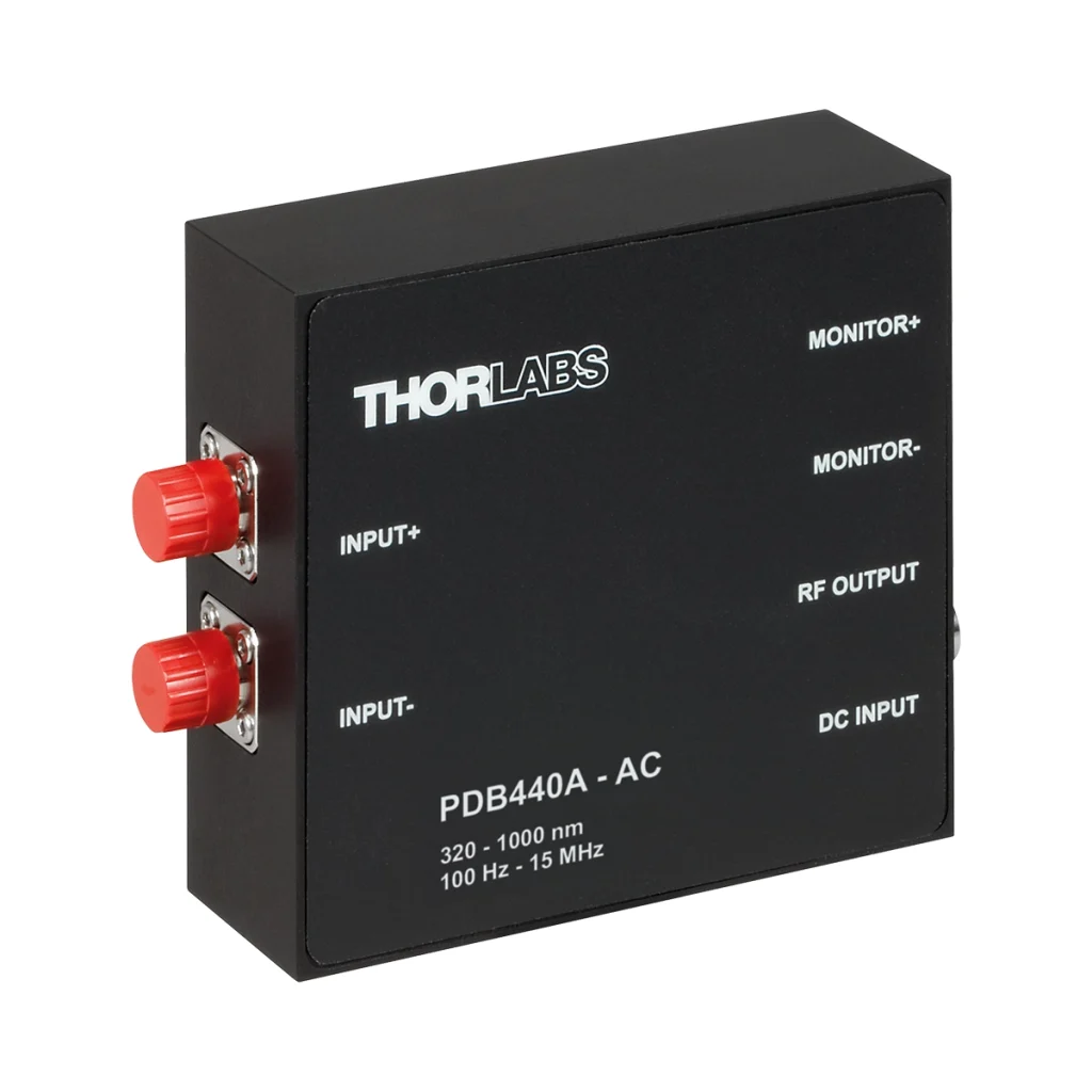 Thorlabs PDB440A-AC 平衡探测器 320-1000nm 15MHz