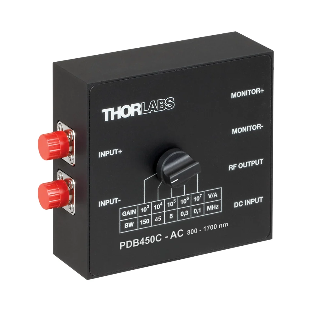 Thorlabs PDB450C-AC 平衡探测器 800-1700nm 150MHz