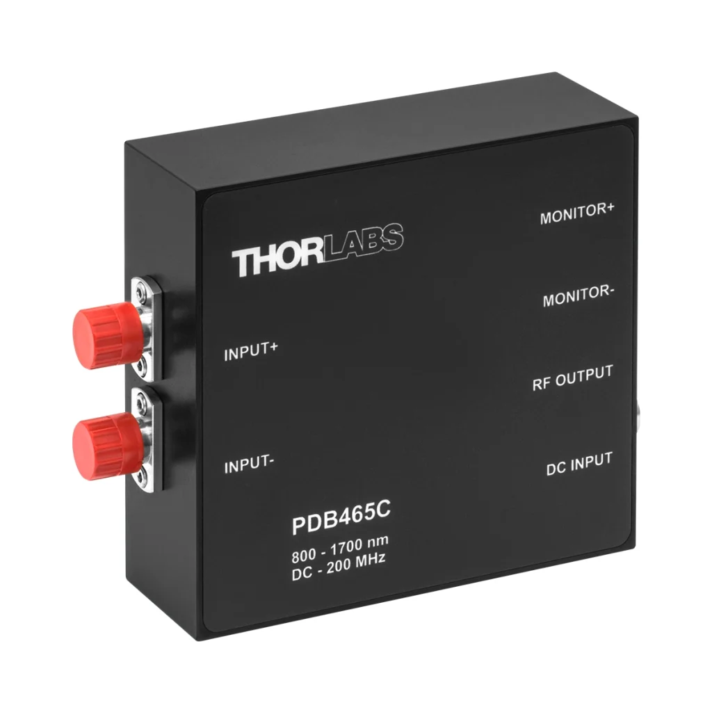 Thorlabs PDB465C 平衡探测器 800-1700nm 200MHz