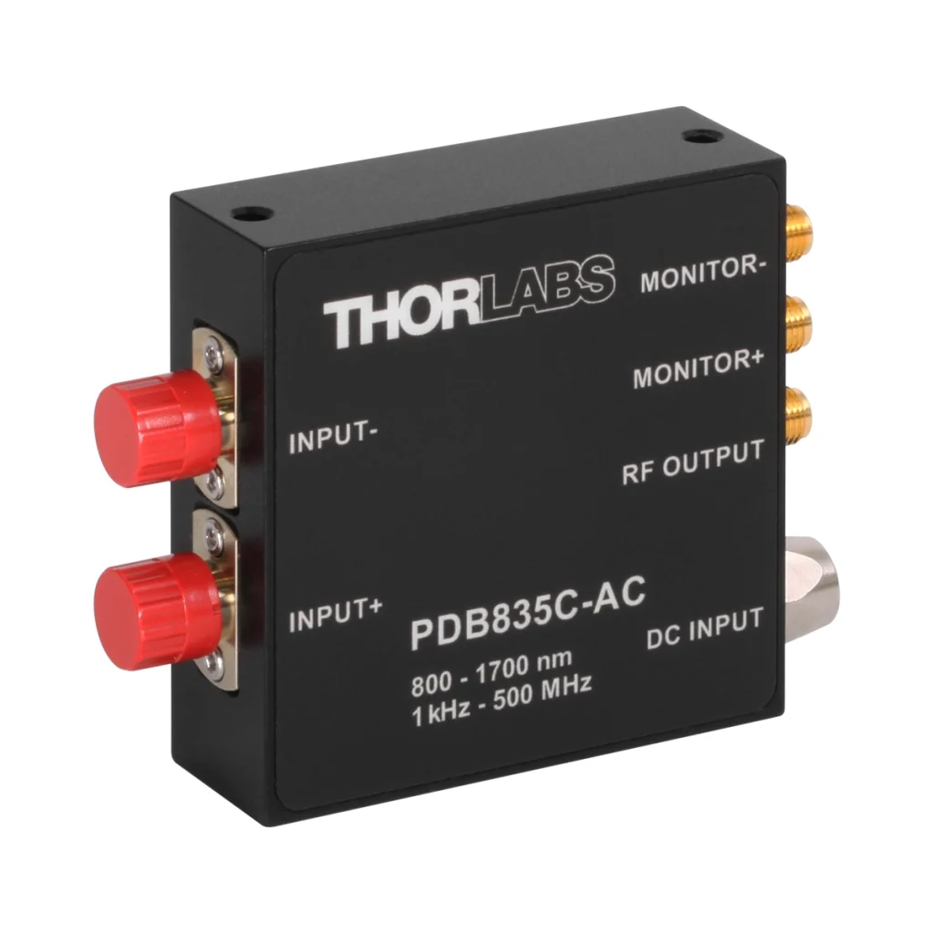 Thorlabs PDB835C-AC 平衡探测器 800-1700nm 500MHz