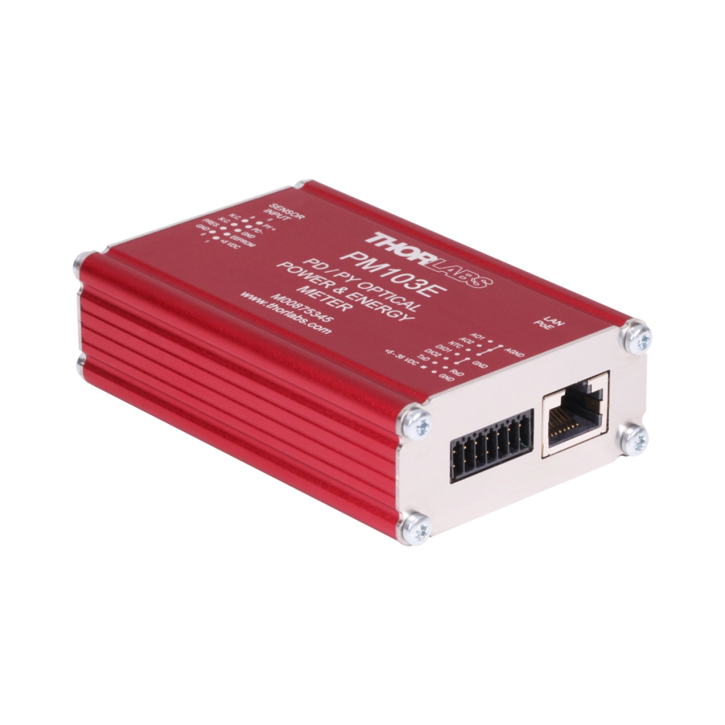 Thorlabs PM103E 光电二极管/热释电探头功率计接口模块(以太网)