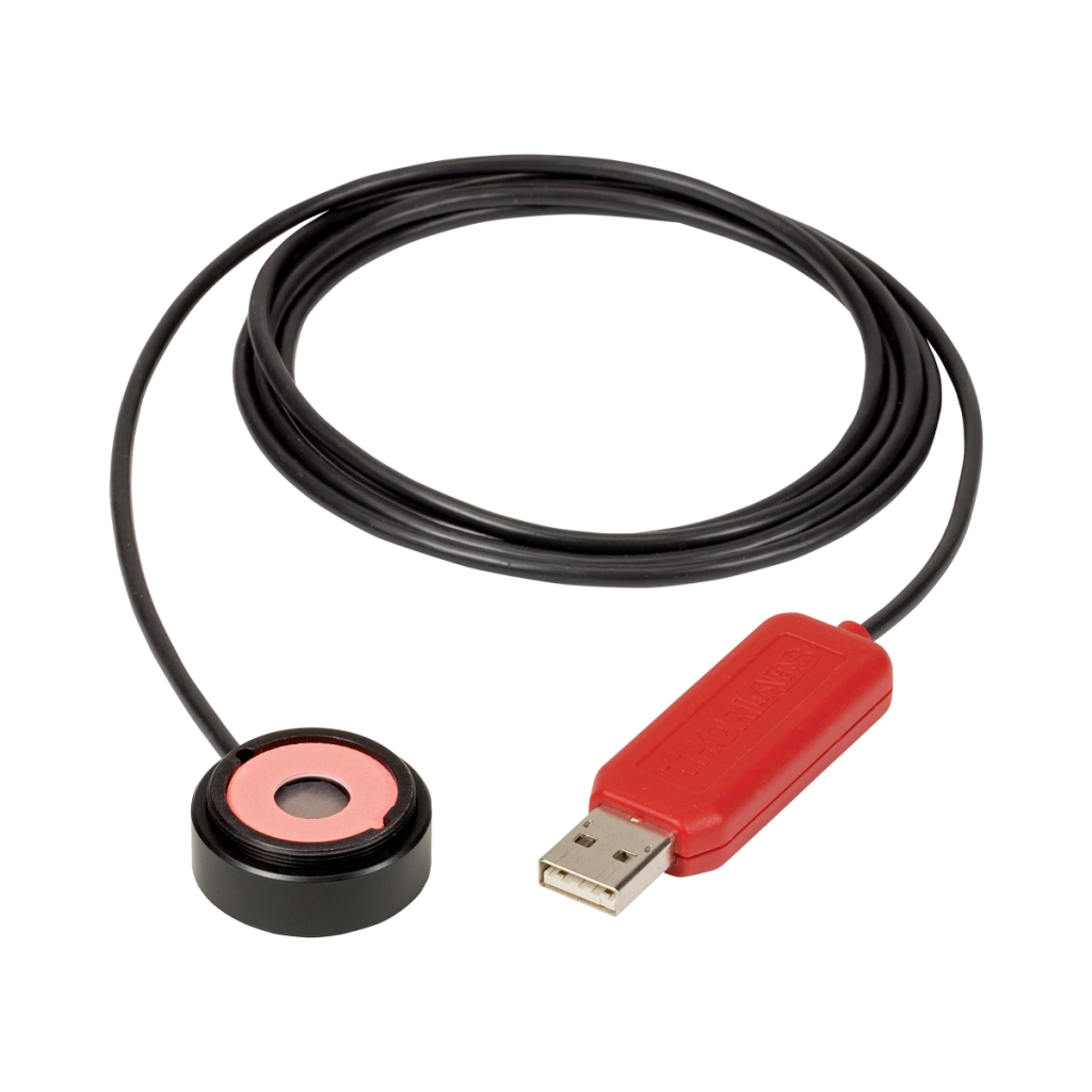 Thorlabs PM16-120 USB功率计(标准硅光电二极管探头) 400 - 1100 nm 50 mW Max