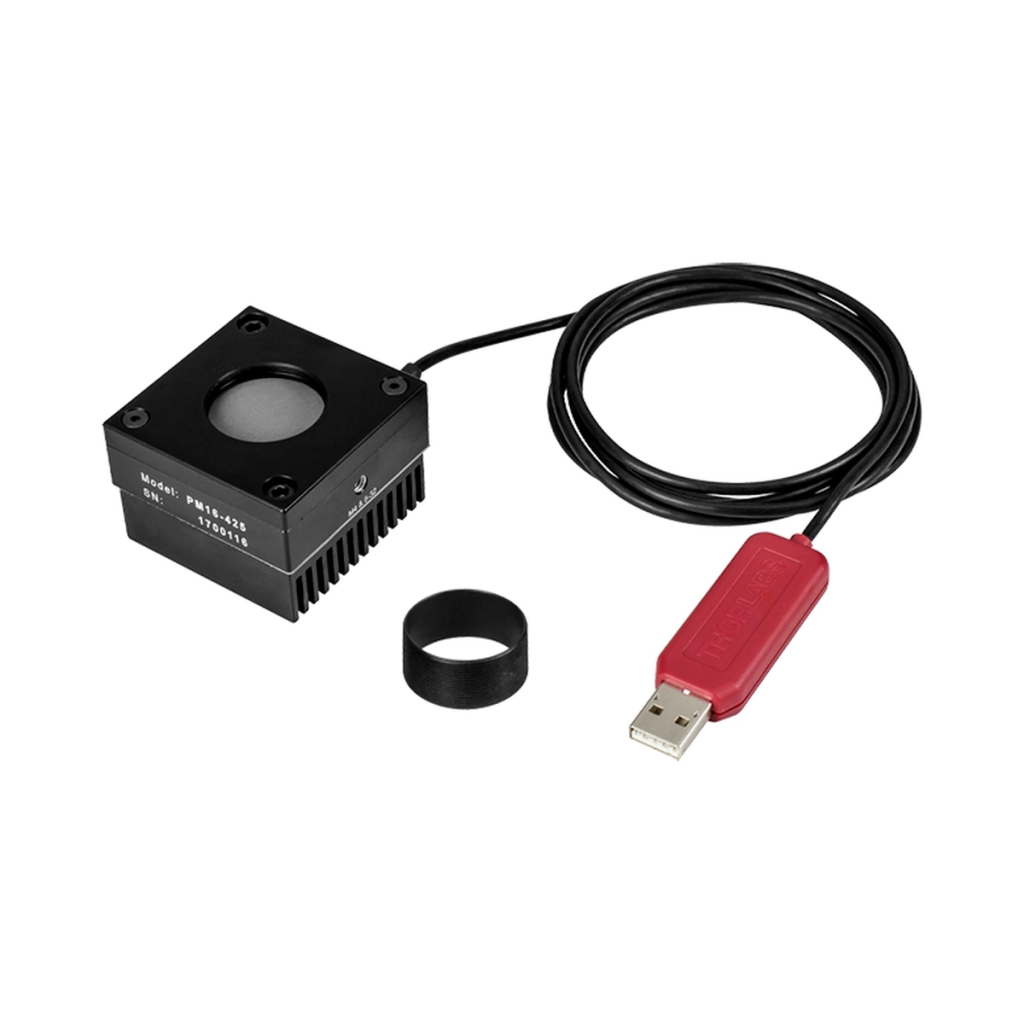 Thorlabs PM16-425 USB功率计(热敏探头,大功率) 0.19 - 20 µm 最大 10 W