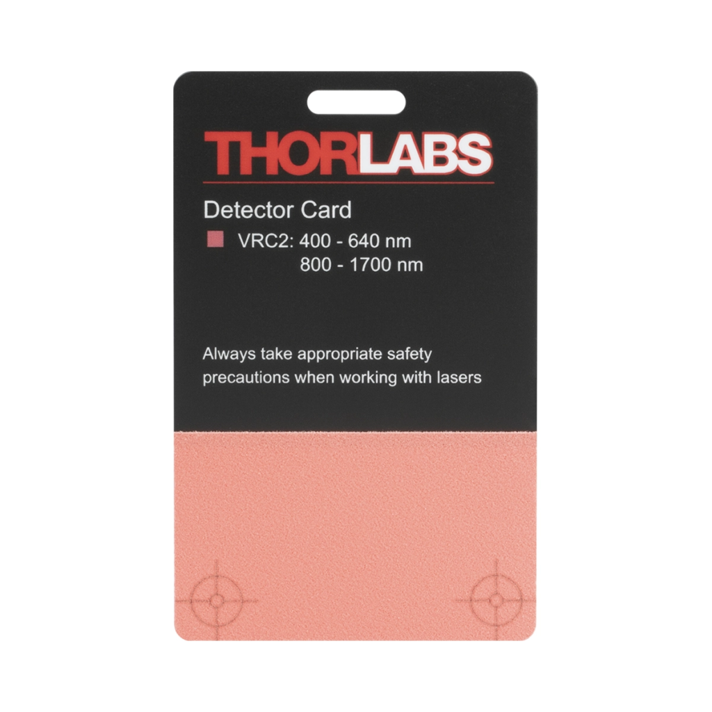 Thorlabs VRC2 可见光/近红外观察卡 400-640 nm