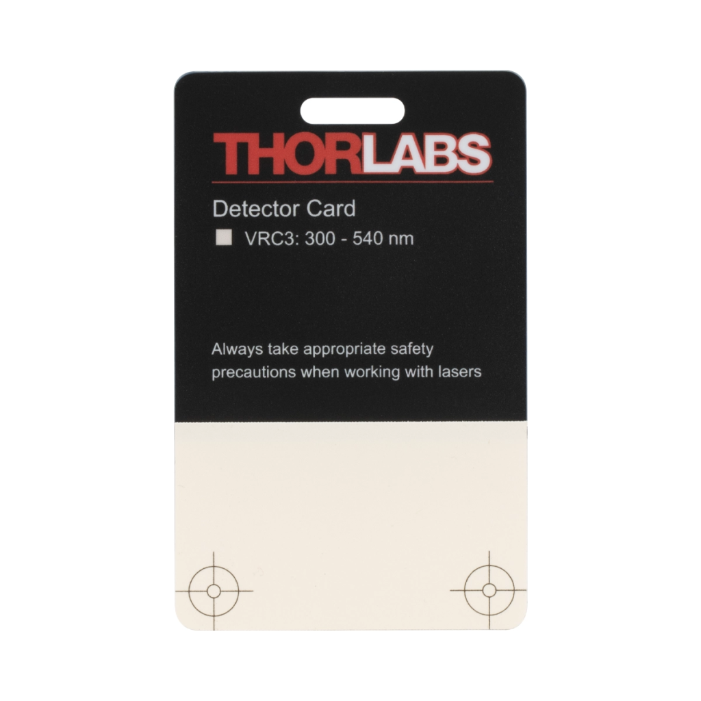 Thorlabs VRC3 紫外/可见光观察卡 300-540 nm