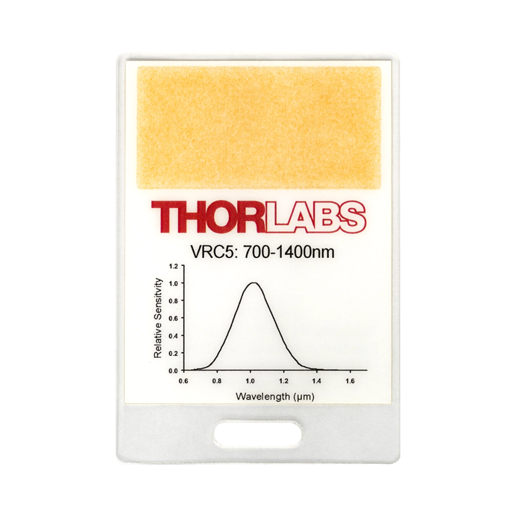 Thorlabs VRC5 红外观察卡 700-1400 nm