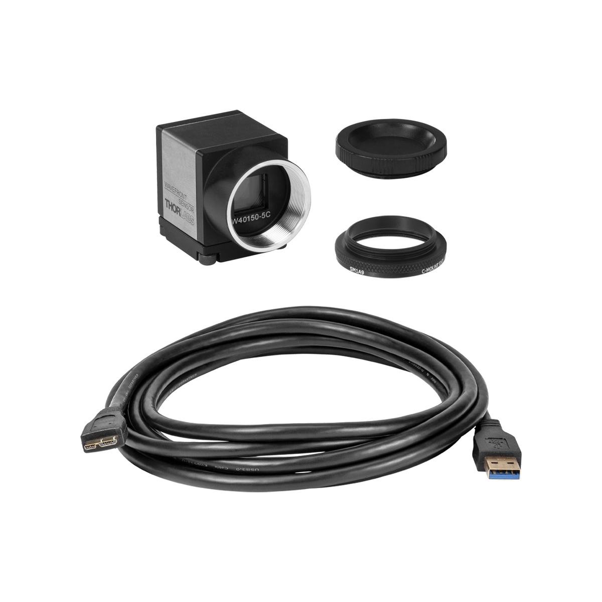 Thorlabs WFS40-5C,WFS40方形孔径波前传感器,300 - 1100 nm