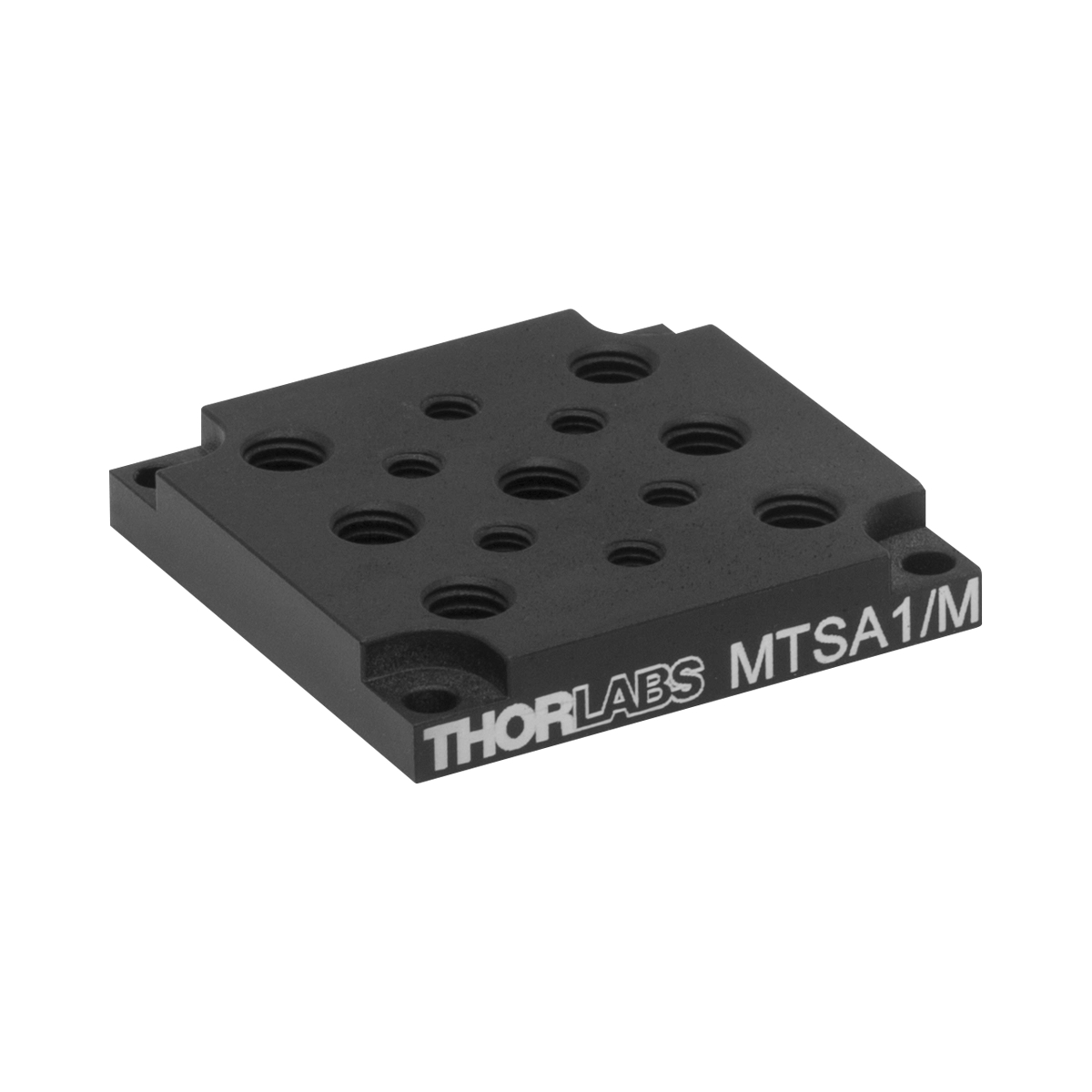 MTSA1/M 线性位移台 转接板,带M6 x 1.0和M4 x 0.7螺孔,用于MTS系列线性位移台