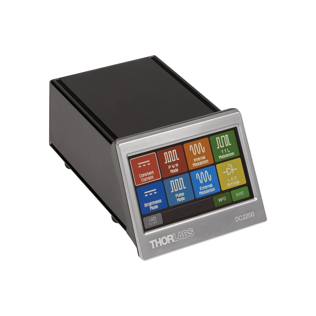 Thorlabs DC2200 - 单通道LED驱动器 高功率 10A/50V 脉冲调制 | 高飞激光