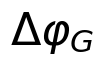 \Delta\varphi_G