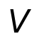V