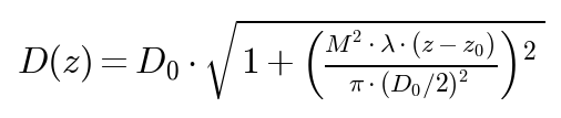 M²因子双曲线拟合公式
