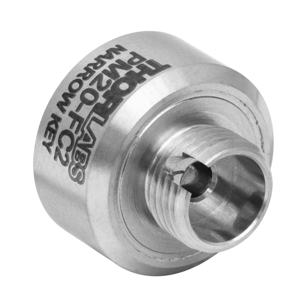 Thorlabs PM20-FC2 - FC/PC光纤转接件 SM05内螺纹 窄键2.0mm | 高飞激光